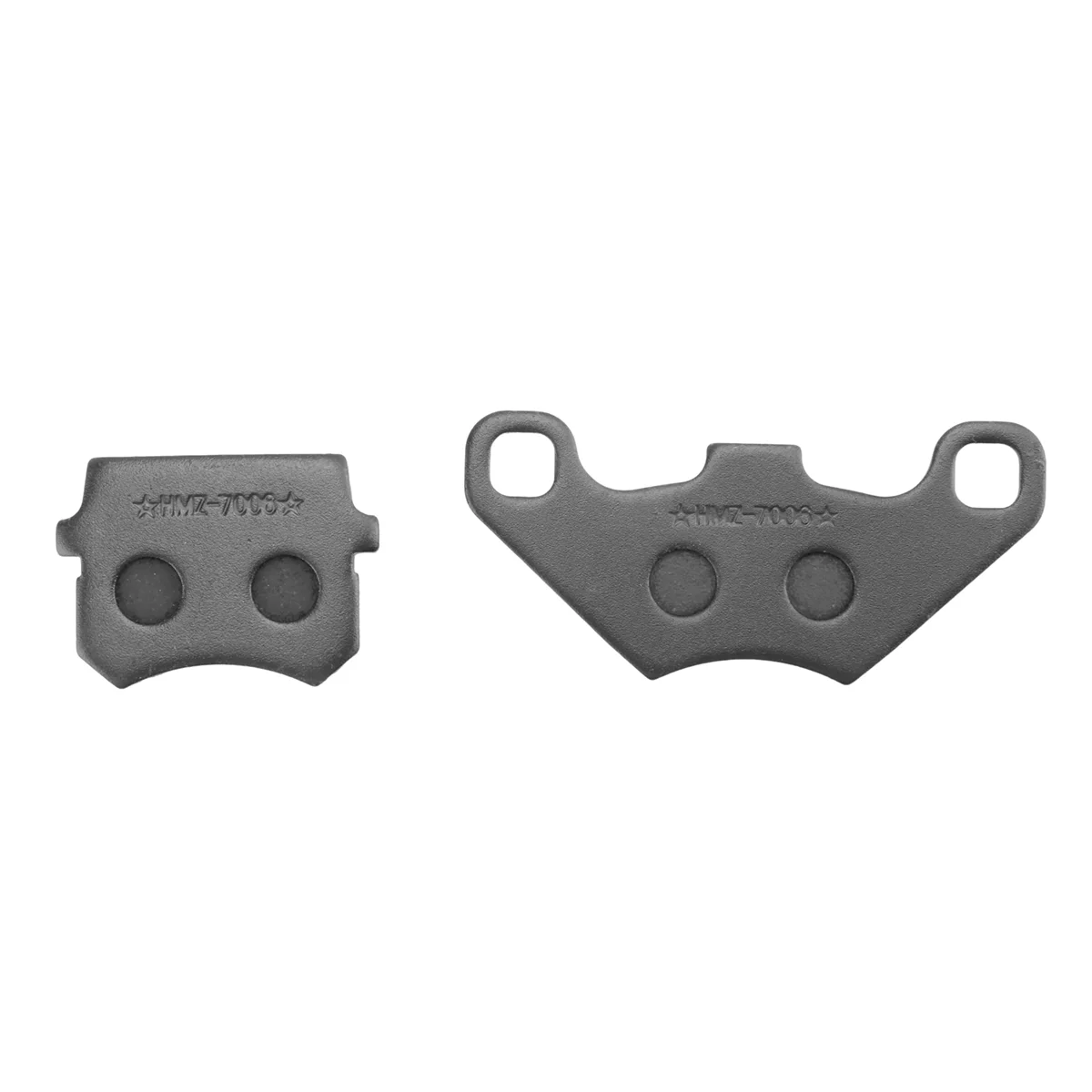 Motocicleta Brake Pads para Quad ATV Pit Dirt Bike, sapatos, 2pcs