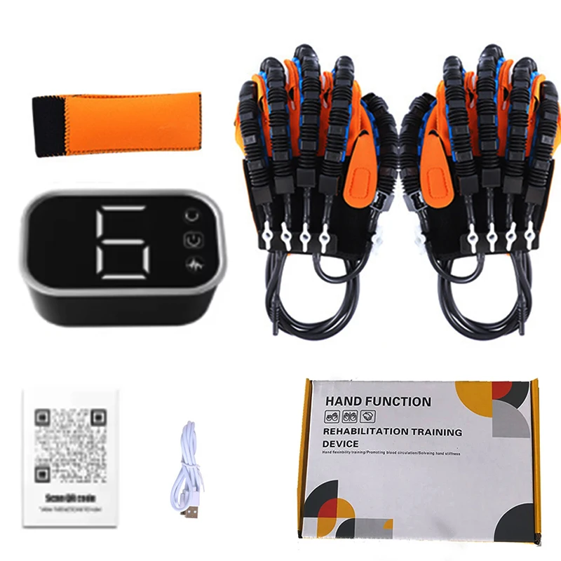 2025 Hand Rehabilitation Robot Gloves for Stroke Hemiplegia Finger Rehabilitation Trainer Exercise Rehab Exerciser Devices