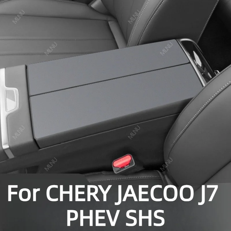 Armrest Cover LHD RHD For CHERY JAECOO J7 PHEV SHS 2026 2025 2024 Accessories Scuff-Shield Slip-Proof Heat-Block Silent-Hinge