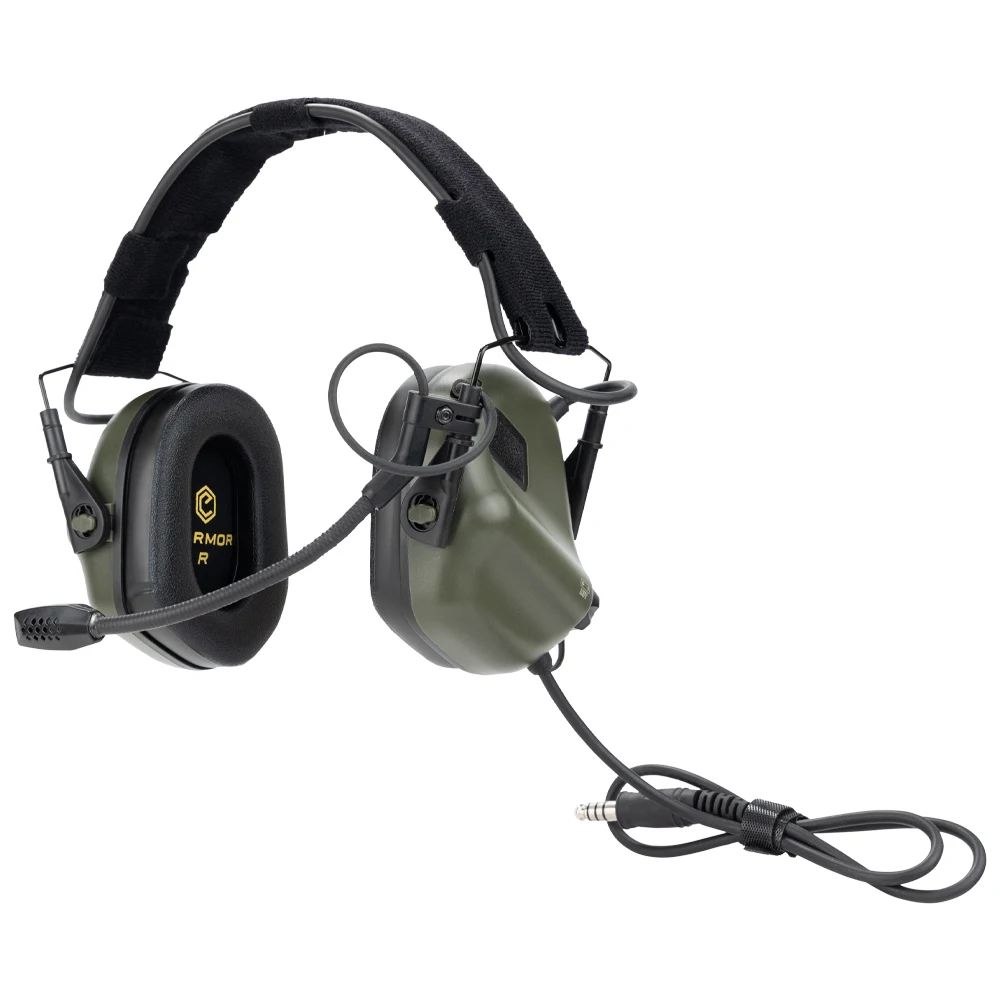 EARMOR M32 SE Headset Anti Kebisingan Berburu Penutup Telinga Menembak Elektronik Taktis Profesional Headphone Komunikasi Taktis