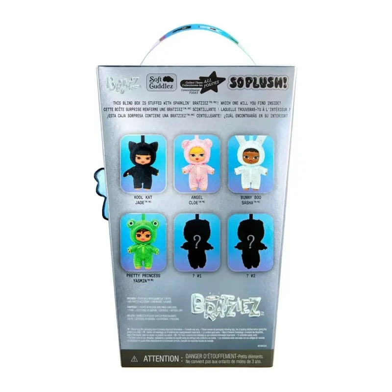 In Stock Genuine Mga Bratz Bratziez Bling Series Vol.2 Pendant Blind Box Keychain Animal Series Collectibles Bling Decorations view 6