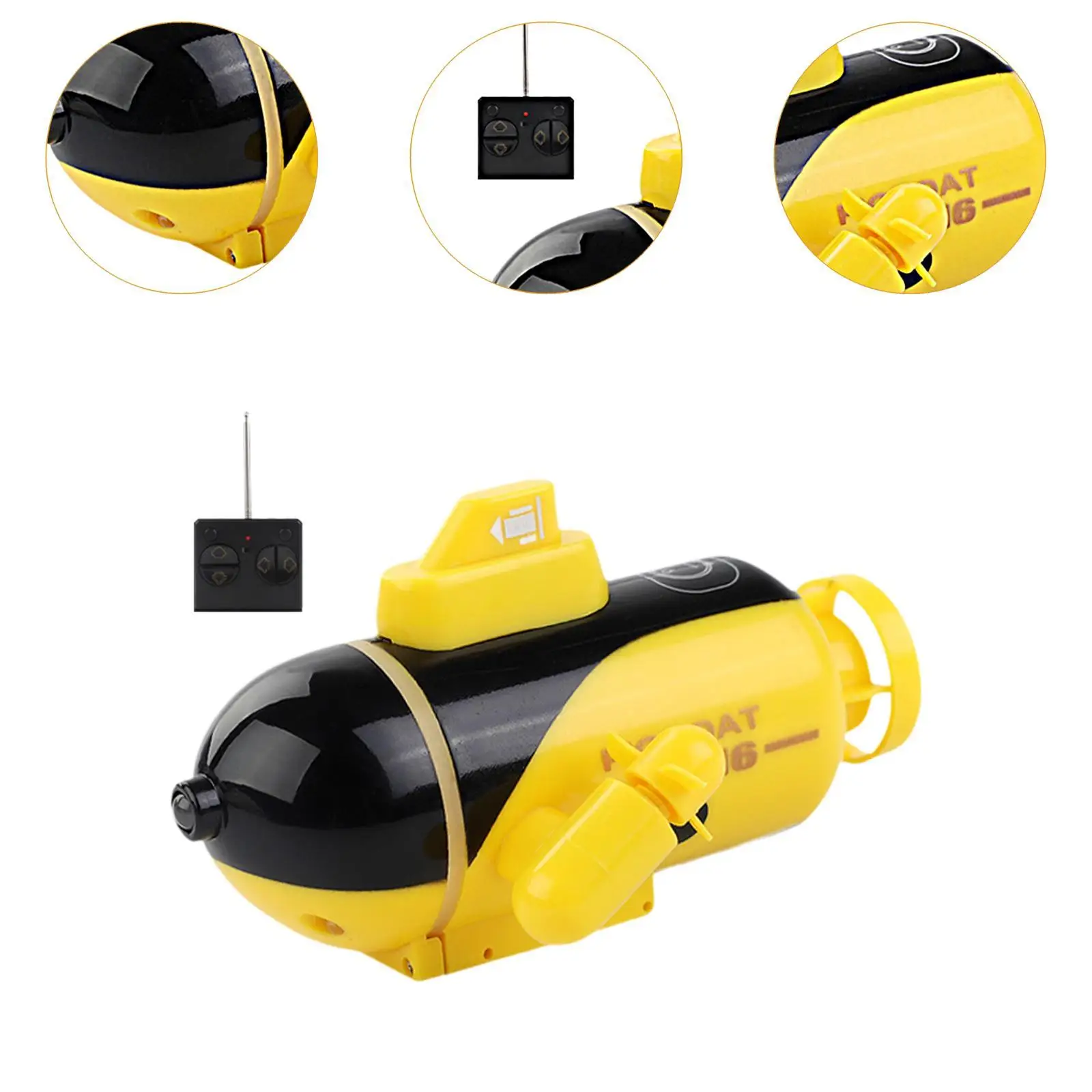 Mini RC speelgoed achteruit/oppervlakken geschenken RC boot voor volwassenen jongens meisjes