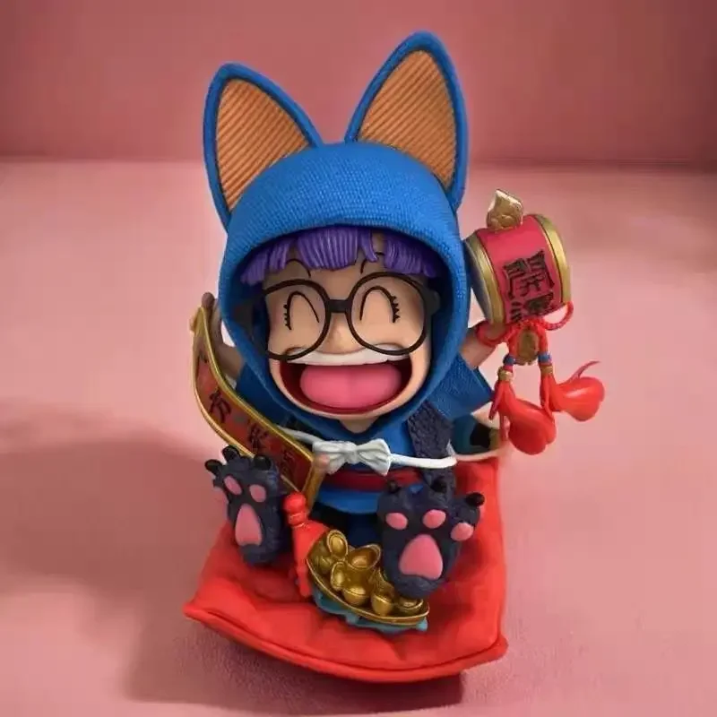 Dr. Slump Series Action Figure, Dr IQ, Butter Animation, Collection d'ornements, Affichage de bureau, Jouet cadeau, Kawaii, Mignon, Périphérique, Organiser, 17cm