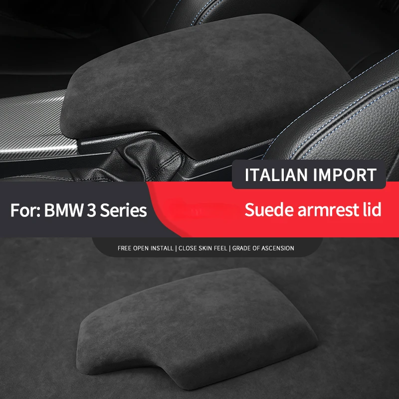 

For BMW 3 series F30 2013-2019 Car Center Armrest Box Cover Storage Panel Protector Cover Frame Sticker Interior Accessories