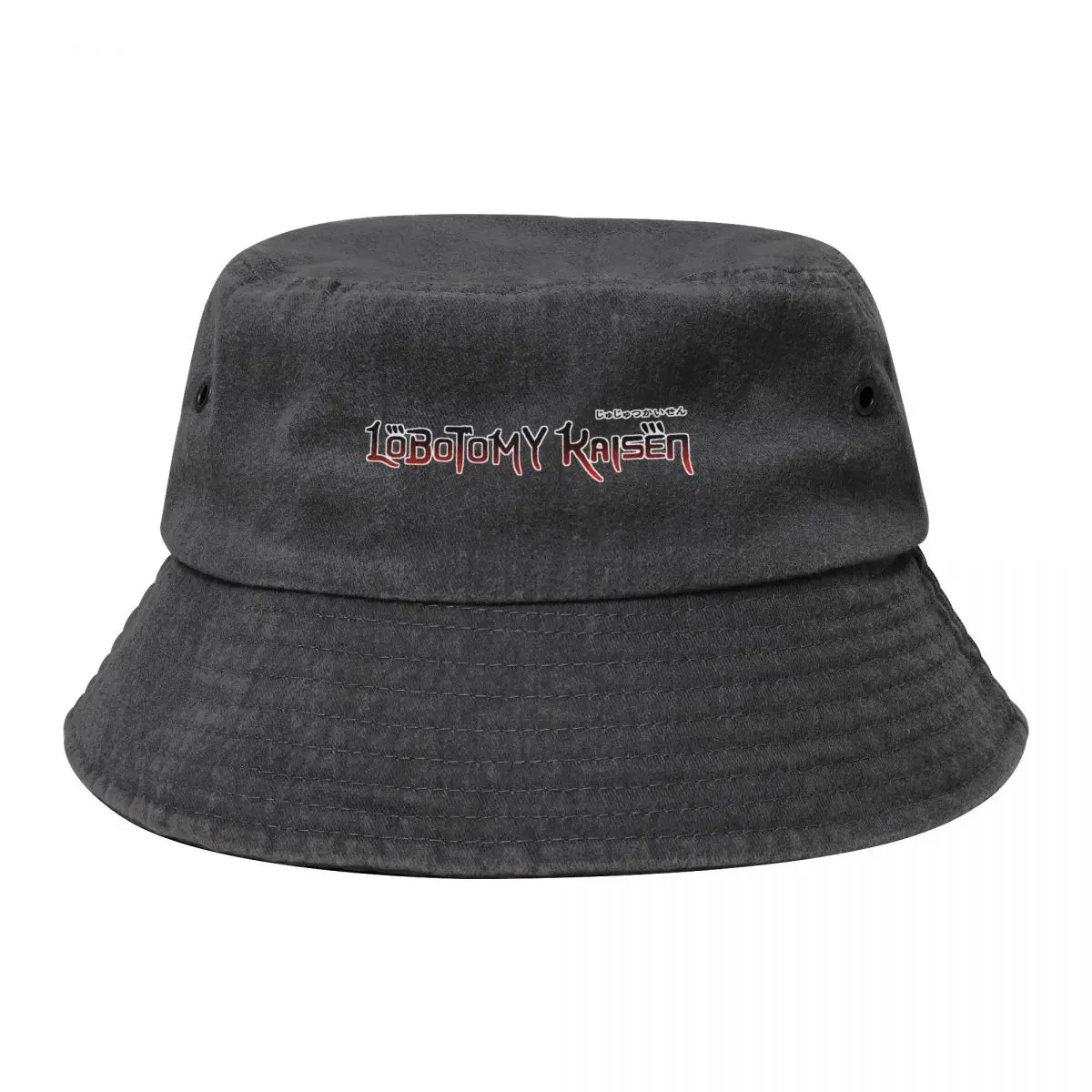 

Lobotomy Kaisen Bucket Hat Golf Hat Man Golf Hat Kids Anime Mens Women's