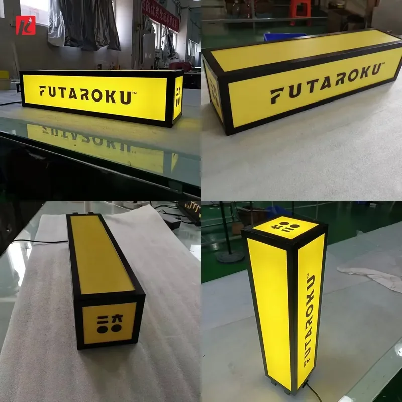 Kexian Factory Direct LED Light Box Acrylic Outdoor Street Light Box Displays Advertising Small Light Box Sign
