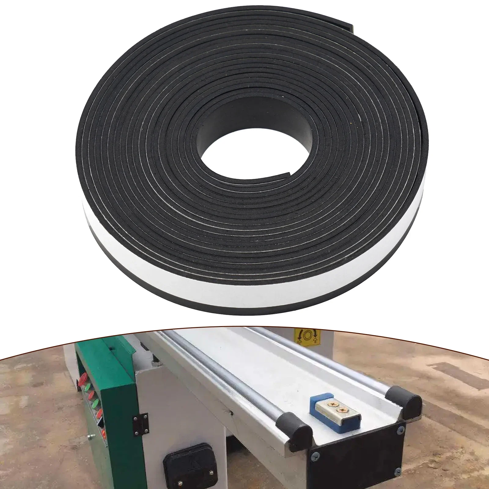 5M Black Guide Rail Splinter Guard Strip Pad For SP6000 SP5000 Track Saw Cutting Machine Anti Tear For Edge Protector Tool