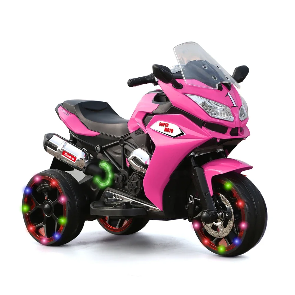 TAMCO-motocicleta eléctrica de 12V para niños, moto de paseo, batería recargable para niños, 3 ruedas ligeras