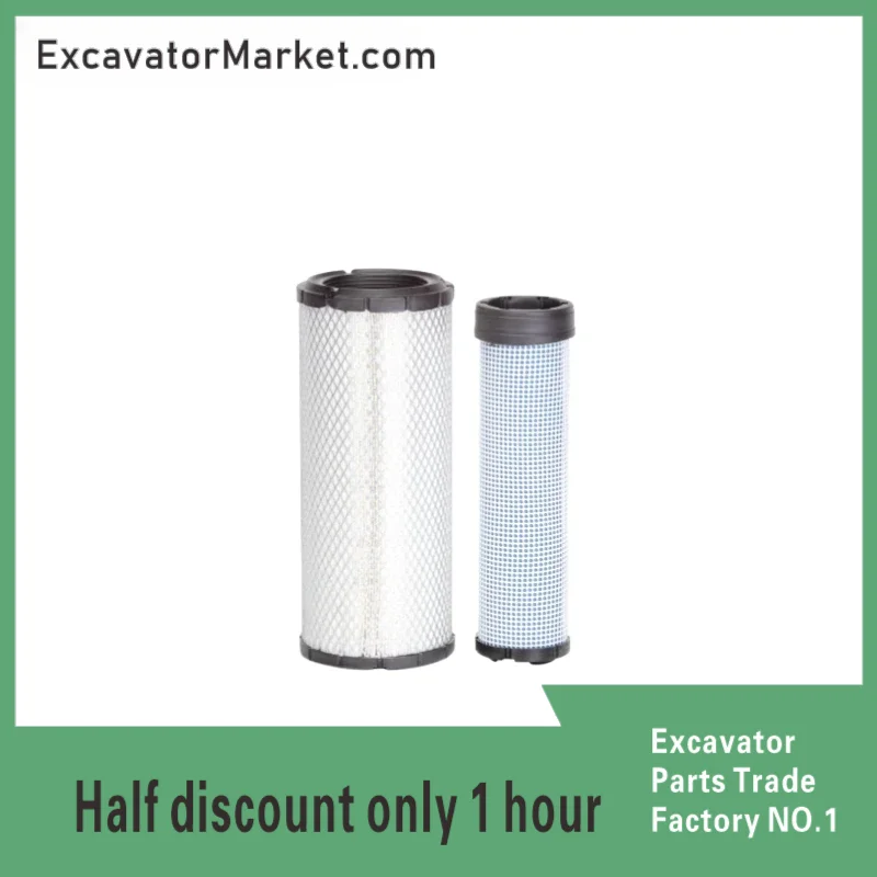 Excavator Accessories Air filter P822768/9 is suitable for Yangma engine 4TNV88 94 98 Sany special excavator 60026311