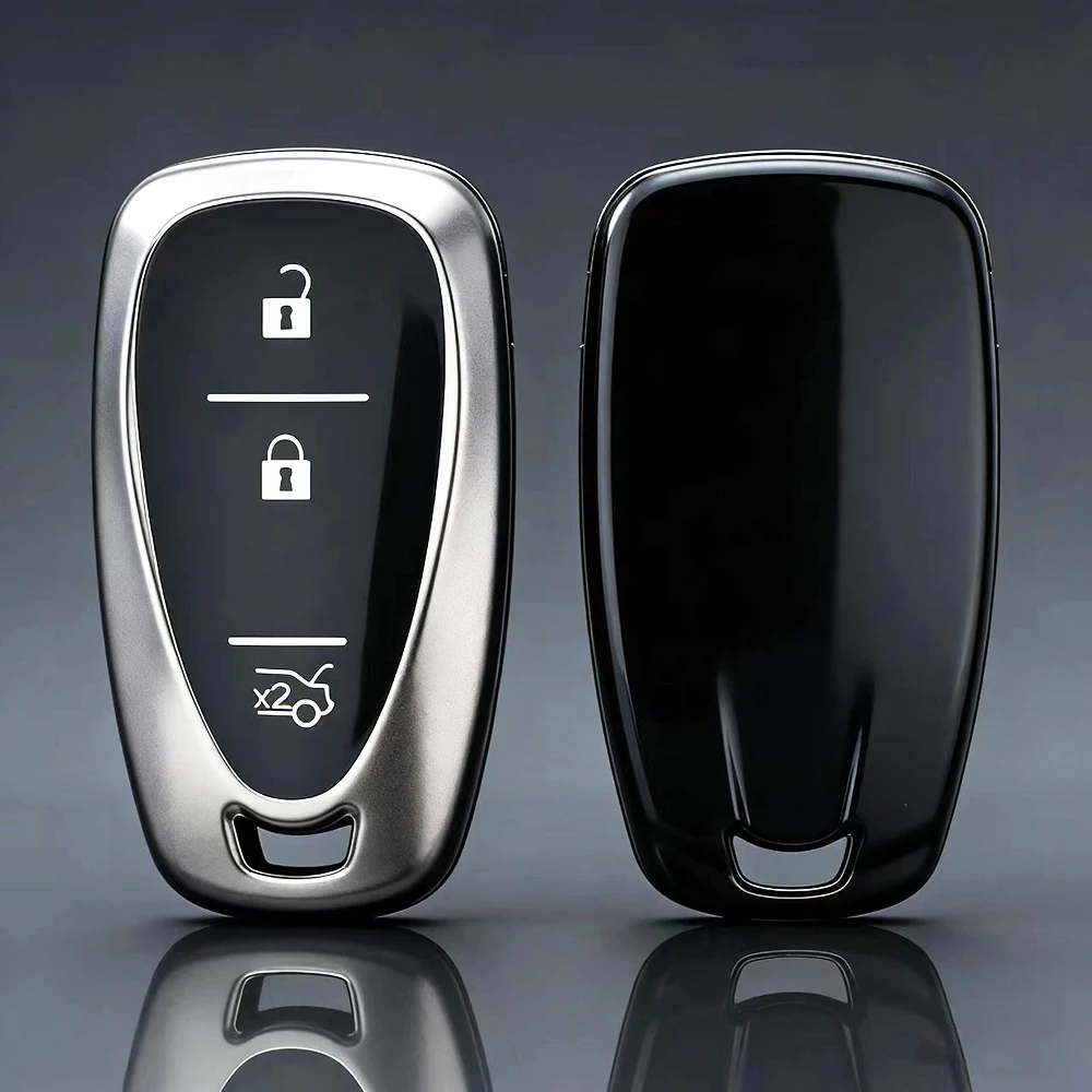 2/3/4 Button TPU Remote Car Key Shell Cover for Chevrolet Cruze Malibu Camaro Equinox Smart Key Case Fob Body Housing