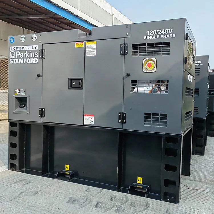 EPA Certification 25Kw Generator Soundproof Genset Super Silent 30kva 'Diesel Generator by Parkins 404d-22tg