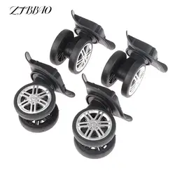 2Pair Replacement Wheels Trolley Case Luggage Wheel Repair Universal Travel Suitcase Parts Accessories Wheel