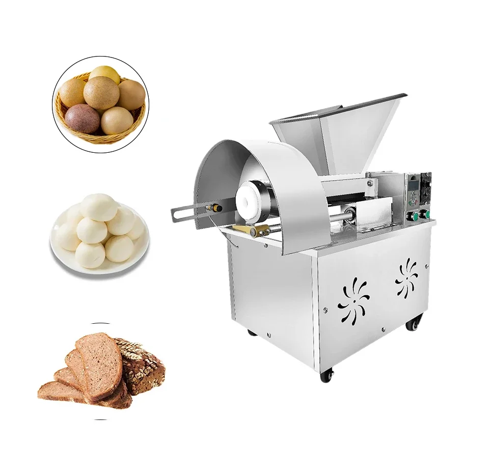 

Автоматическая машина для резки шариков из теста для небольшого хлеба, машина для округления для ресторанов, отелей, низкая цена, распродажа для пекарни