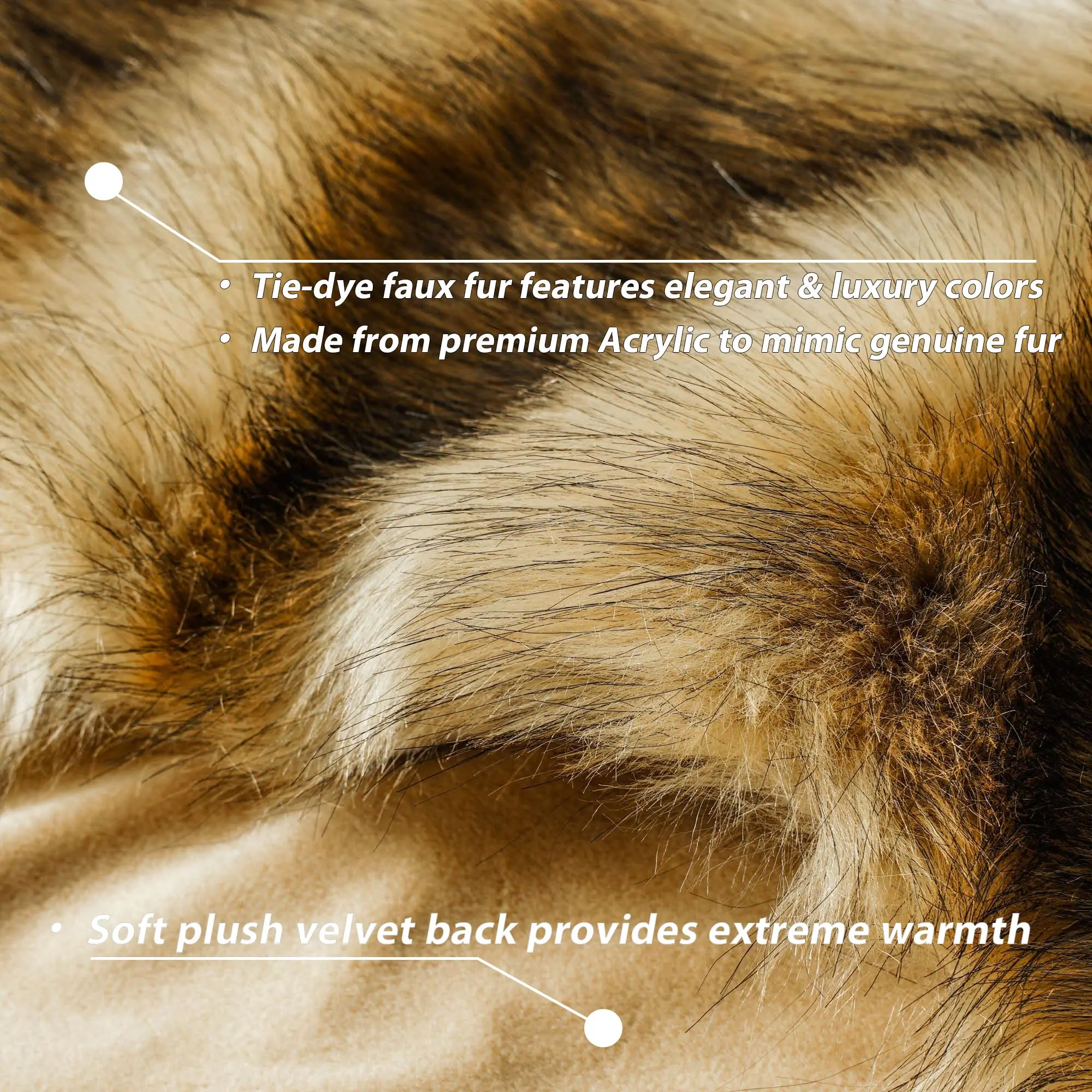 Battilo Faux Fur Throw Blanket Luxury Decorative Sofa Blankets Thick Warm Fur Blanket Soft Fluffy Plaid Throws For Bed King Size