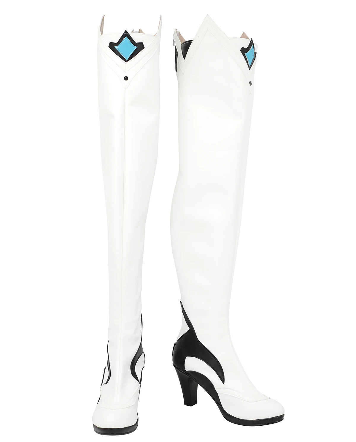 Honkai Impact 3 Herrscher of Truth Bronya Cosplay Schuhe Benutzerdefinierte weiße Stiefel jeder Größe