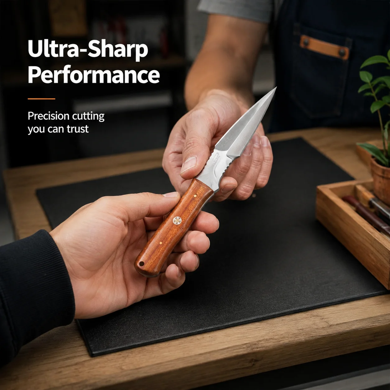 Bonsai Garden Knife - TUPI Garden Grafting Knife High Carbon