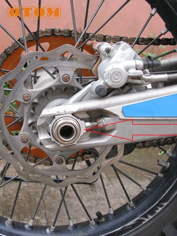 Регулятор цепи оси для KTM XCFW SXF SX EXC HUSQVARNA FC FE TC TE 125 150 250 350 450 500 530, ступица заднего колеса мотоцикла