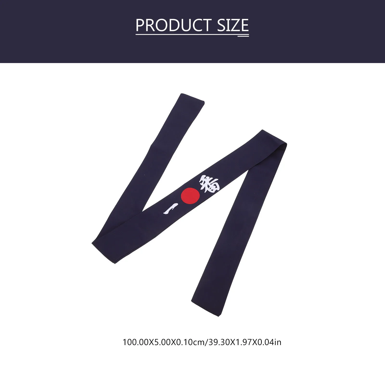 

1pc Ninja Headband Breathable Cotton Sweat Absorbent For Sports Exercise Face Washing Cooking Japanese Design All