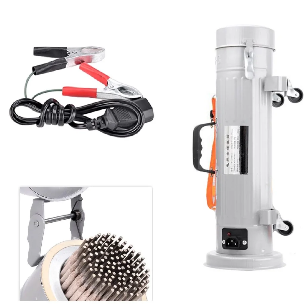 Portaelettrodo con capacità di 5 kg Officina di saldatura esterna Utilizzare maniglie rinforzate Cinghie regolabili per sterzo a 360 gradi