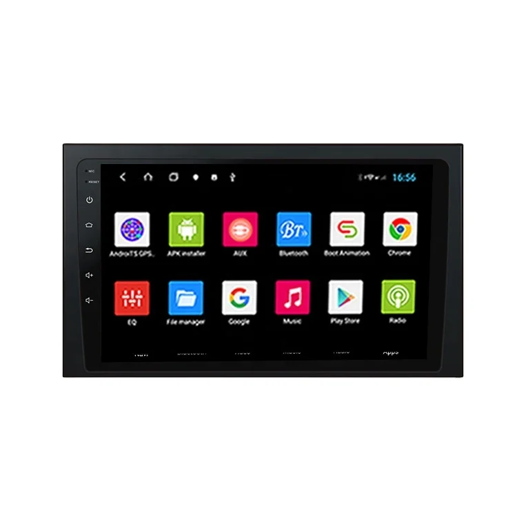 ACTROS MP4 Ce FCC 9 Inch Universal Android Car Radio 2.5D GPS Navigation Autoradio Multimedia Player Touch Screen 2 Din 12V Asp