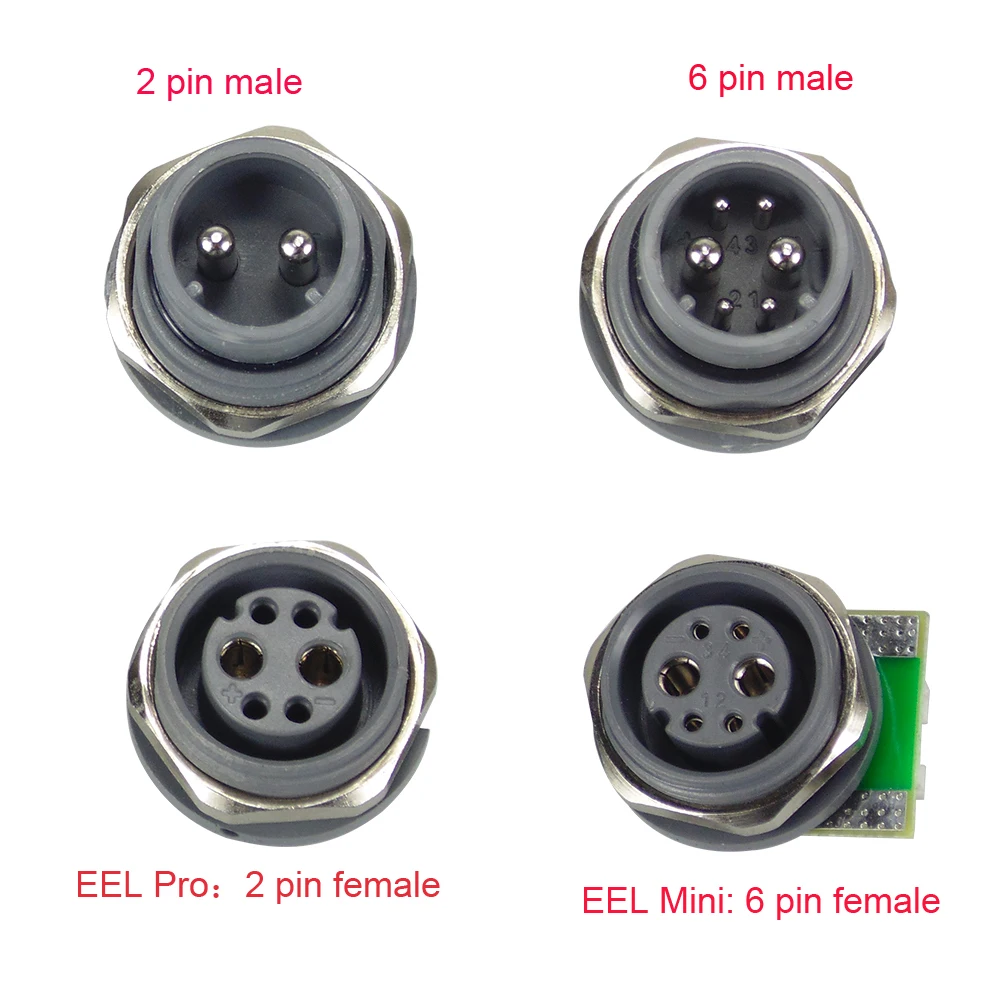 Base de montaje para bicicleta eléctrica de 36v y 48v, conector de descarga de batería, conector de placa de montaje de batería para bicicleta eléctrica EEL Mini Pro