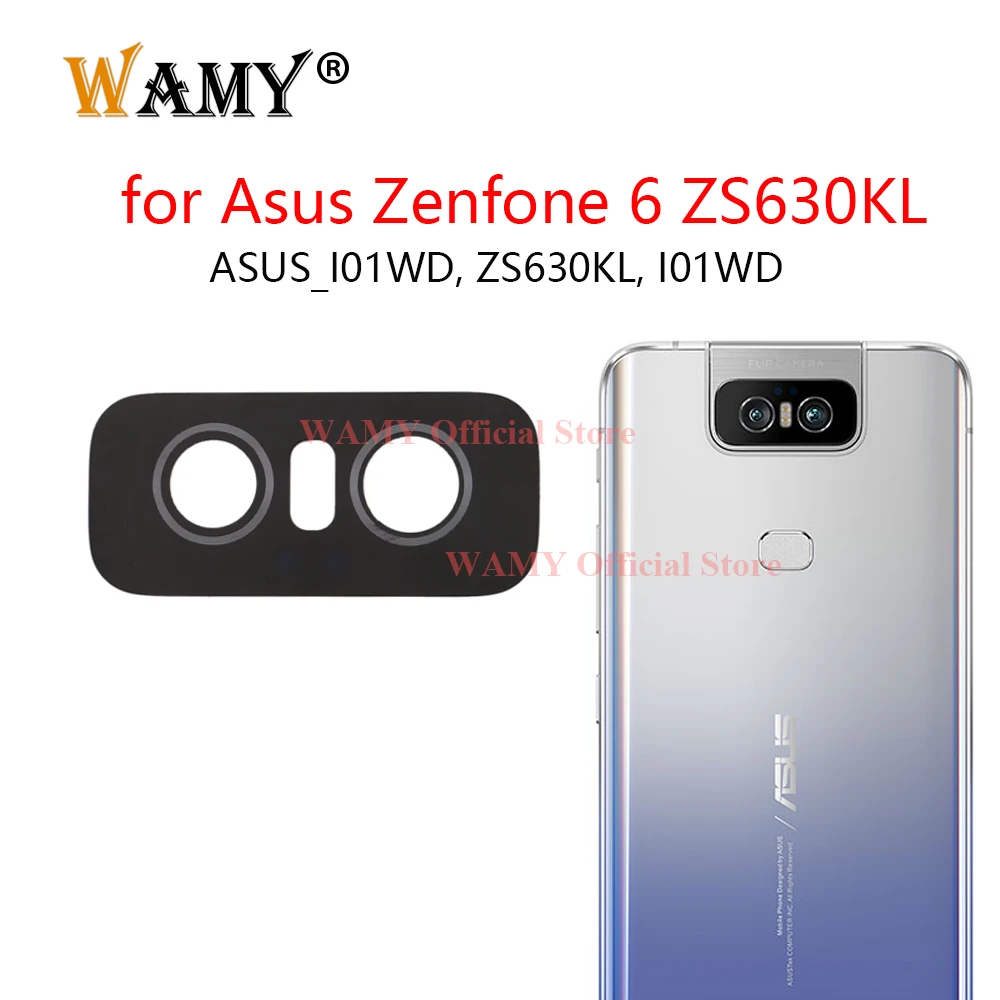 

Замена стекла объектива задней камеры WAMY для Asus Zenfone 6 ZS630KL 101WD с наклейкой