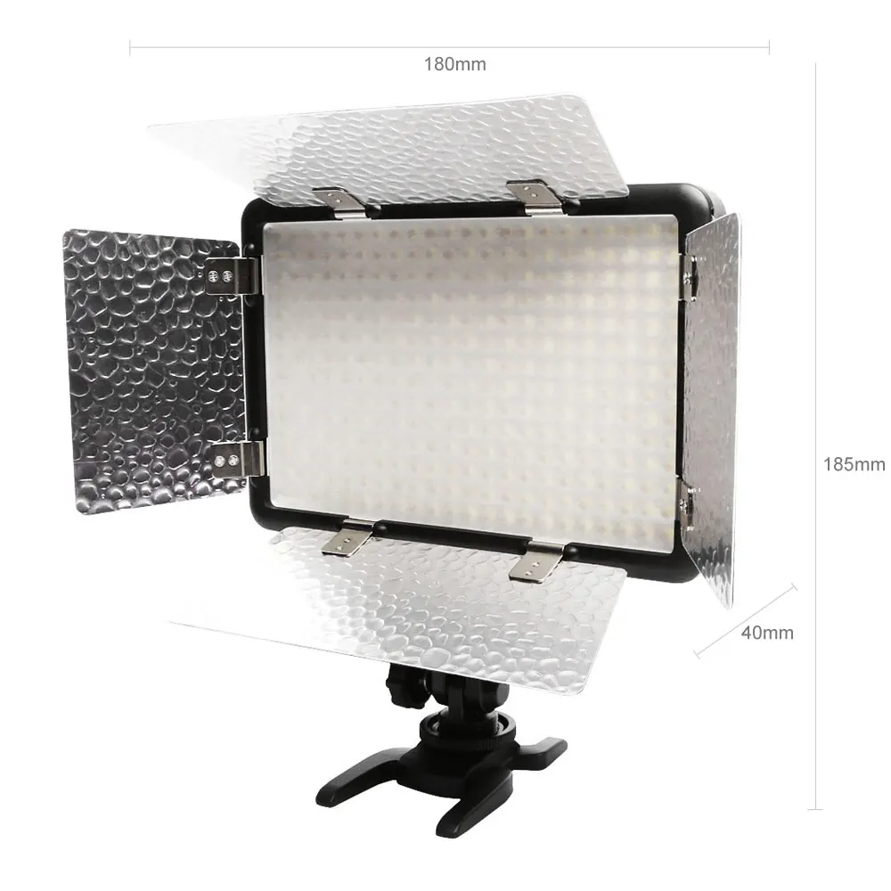 Godox LED308C II LED308 3300K-5600K LED308w II Lâmpada de luz de vídeo para câmera filmadora DV + NP770 4400Ahm Bateria e carregador