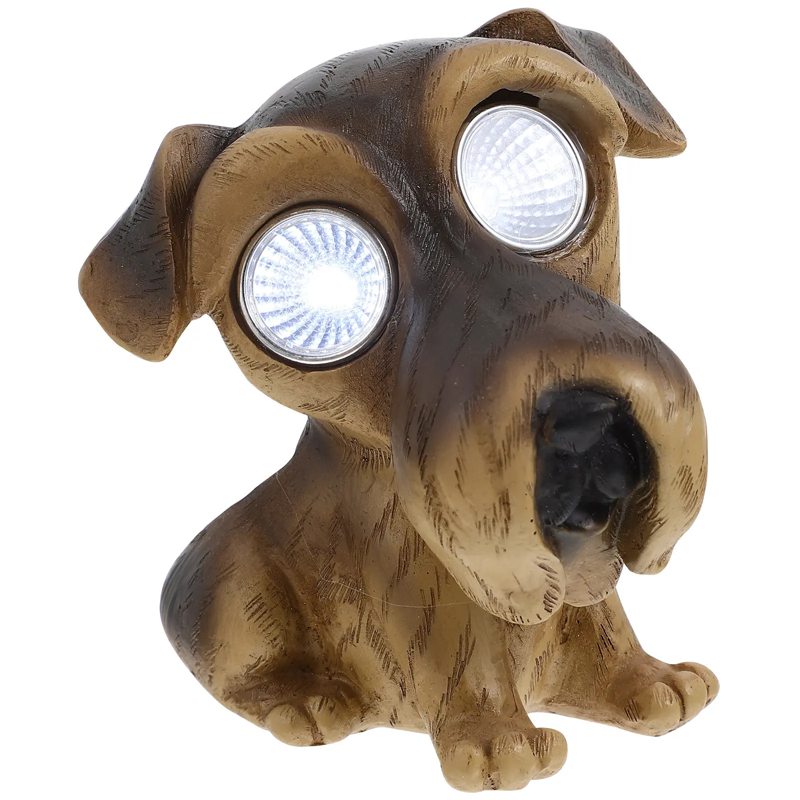 

Outdoor Decor Garden Figurines Dog Resin Miniature Statue Decorations Animal Home