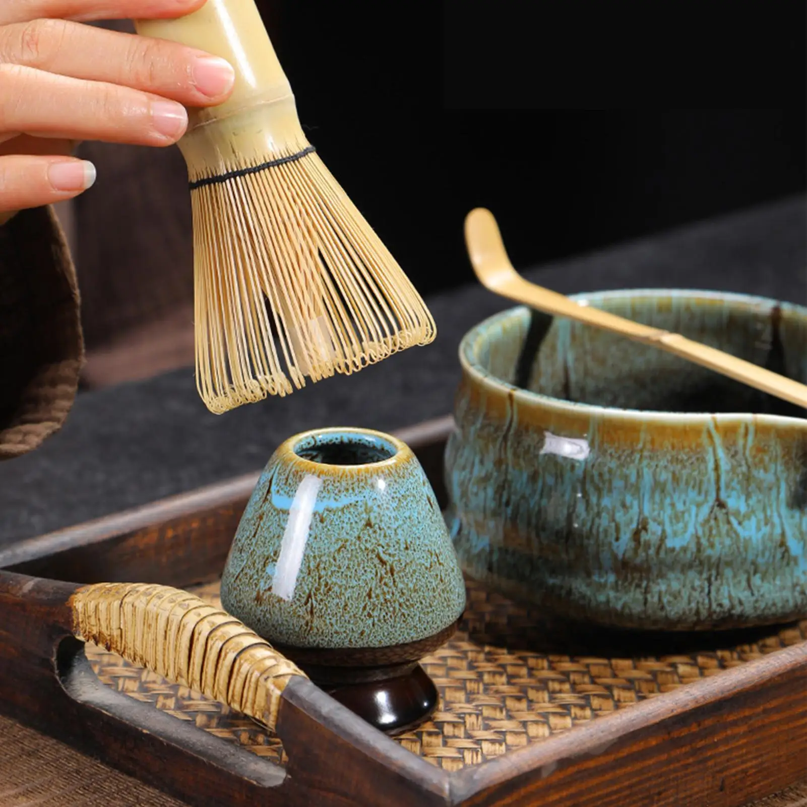 

Чаша Chawan Matcha Matcha Chawan Керамическая традиционная печь для смены чая Посуда для кухонного декора Хэллоуин Рождество дома