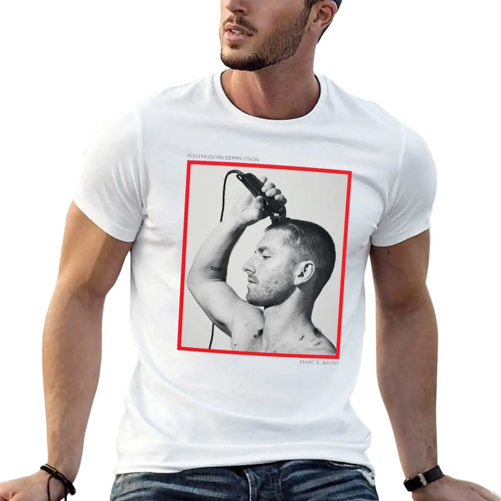 Marc E. Bassy - Postmodern Depression (EP Cover) T-Shirt anime shirt man t shirt outfits for men