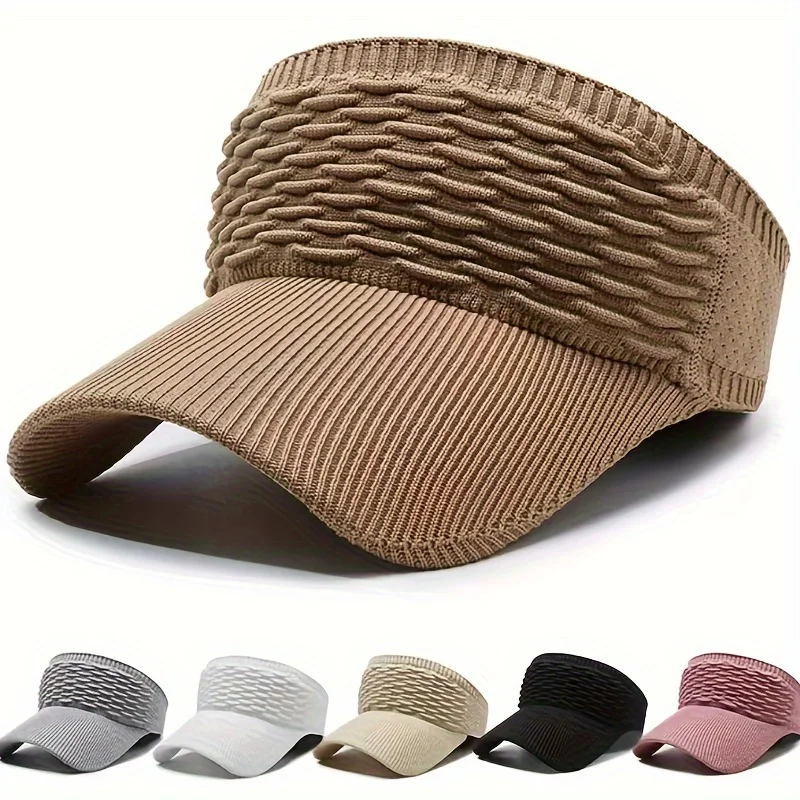 

Women's sunshade sports outdoor sunshade hat cotton golf summer hat sunshade umbrella beach tennis wide brimmed hat women's hat