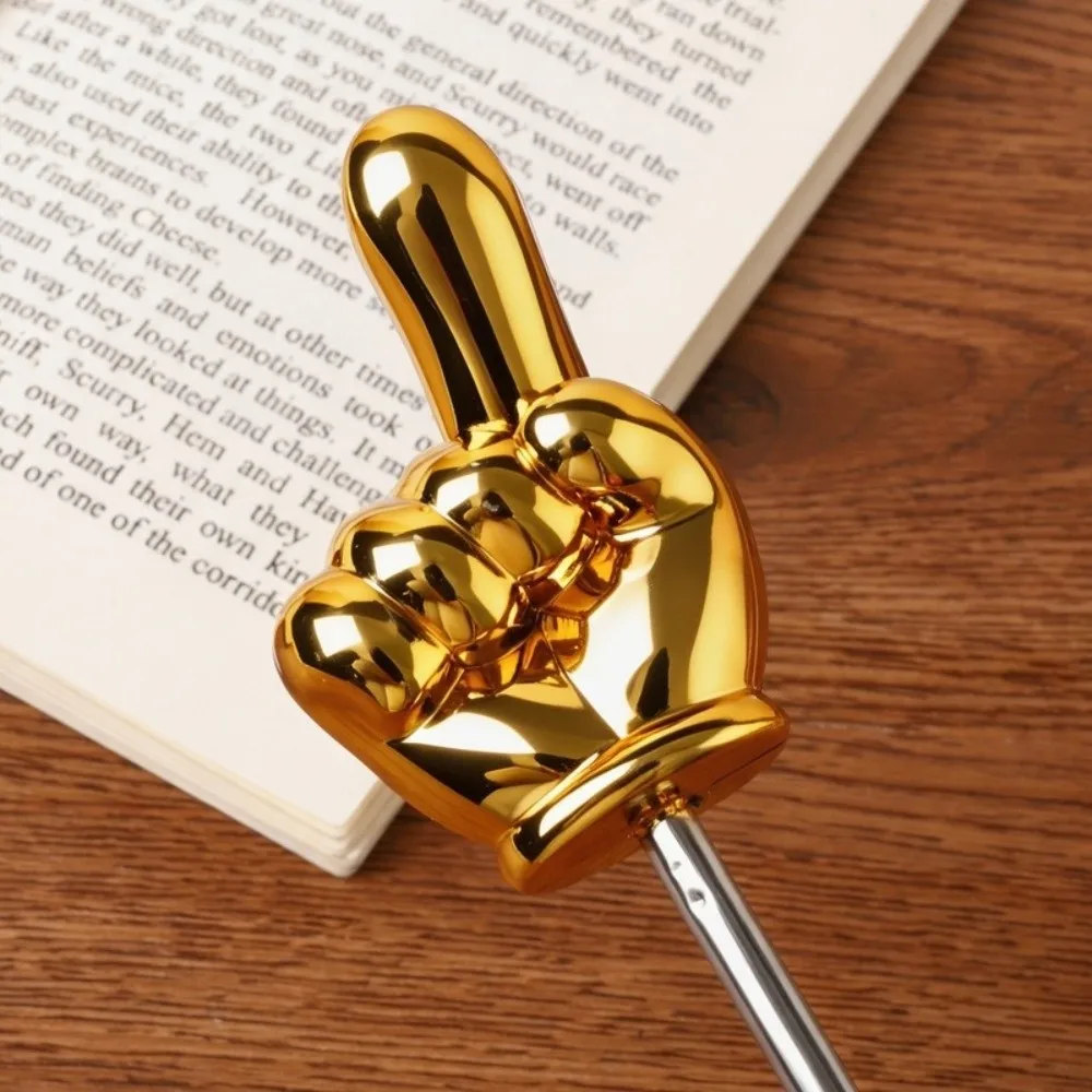 Durable Non-Slip Handle Retractable Reading Stick Finger Design Extendable Teaching Pointer Pointing Rod Reading