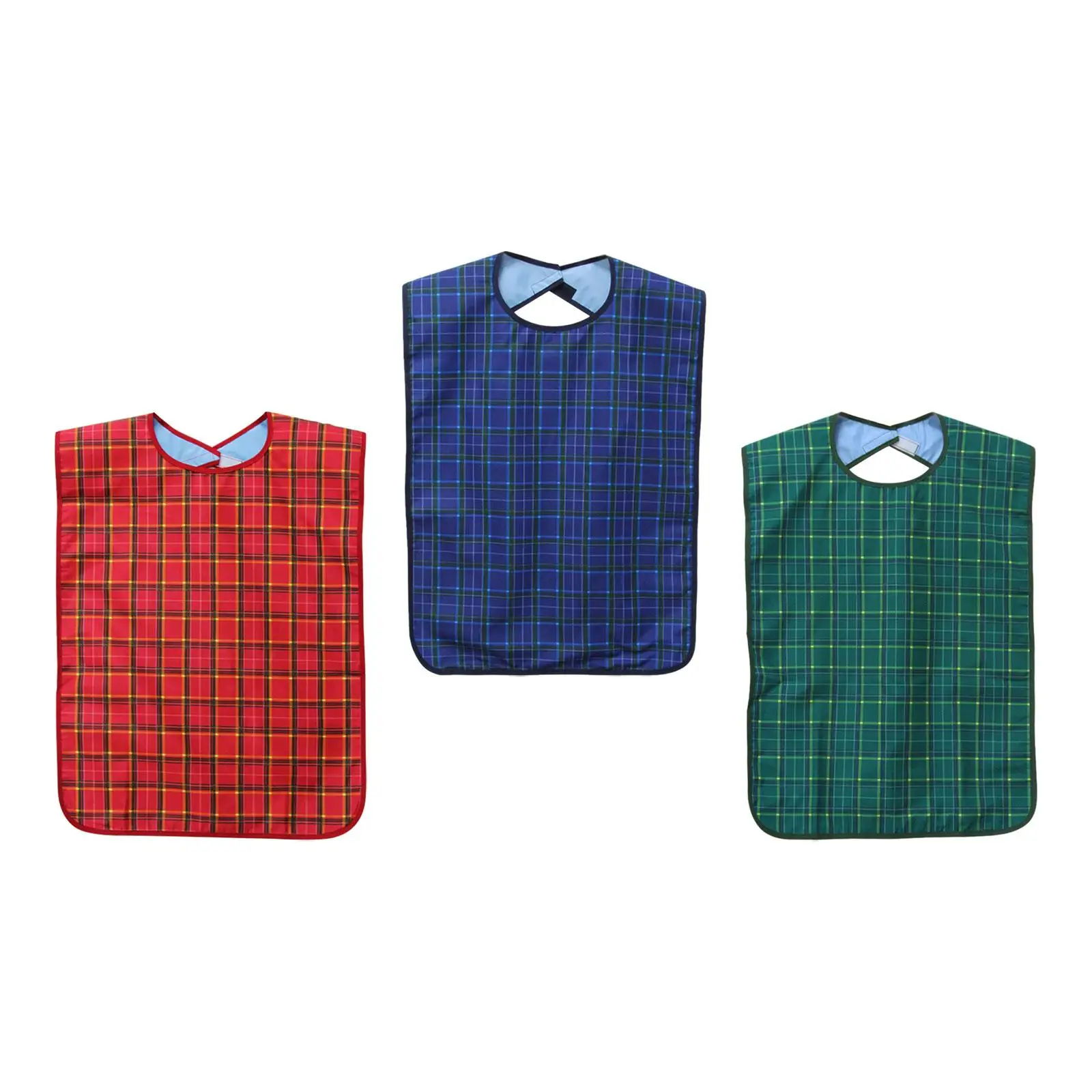 

Adult Bib for Elderly Waterproof Clothing Protector for Senior Citizens