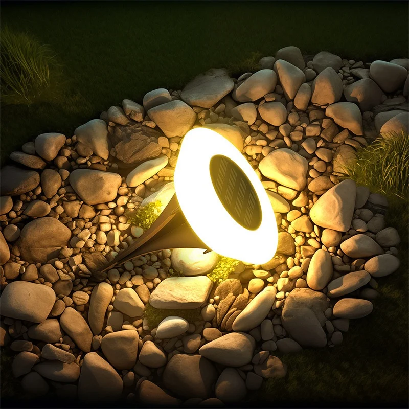 

Solar Outdoor Lights 1/4PCS 14LED Waterproof Lawn Lamp,360° Floor Lighting for Garden Yard Driveway Patio Camping Summer Decor
