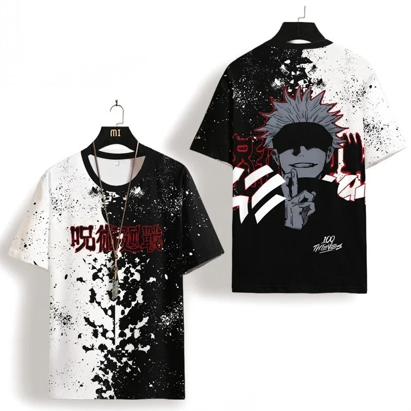 

Jujutsu Kaisen T-shirt, summer quick-drying short-sleeved T-shirt, animated 3D printed T-shirt for men's fashion, casual T-shirt