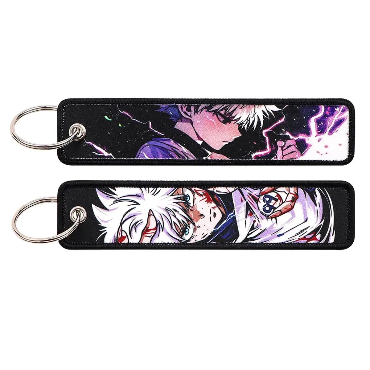 Anime Killer Keychains, Cartoon Key Fobs for Fans