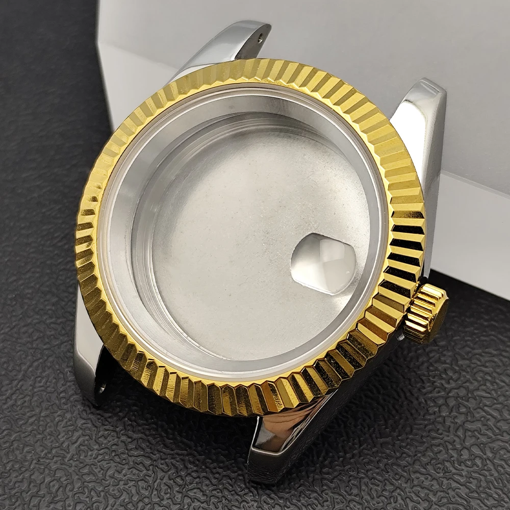 41mm/39mm NH35 Case Fit NH34/35/NH36 Movement Watch Accessories 20mm Watch Strap Sapphire Glass Watches For Man NH35 Dial