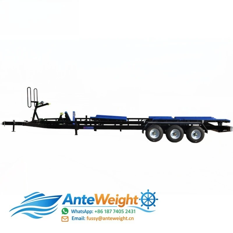 34ft 15000lbs Tri Axle Boat Watercraft Trailer