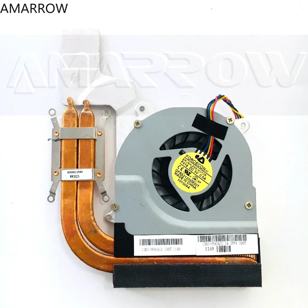 Imagem -01 - Dissipador Ventilador para Laptop Dissipador de Calor Original para Toshiba M505 M500 M900 13n0-vfa0401 Novo dissipador ventilador para laptop dissipador de calor original para toshiba m505 m500 m900 13n0 vfa0401 novo 01
