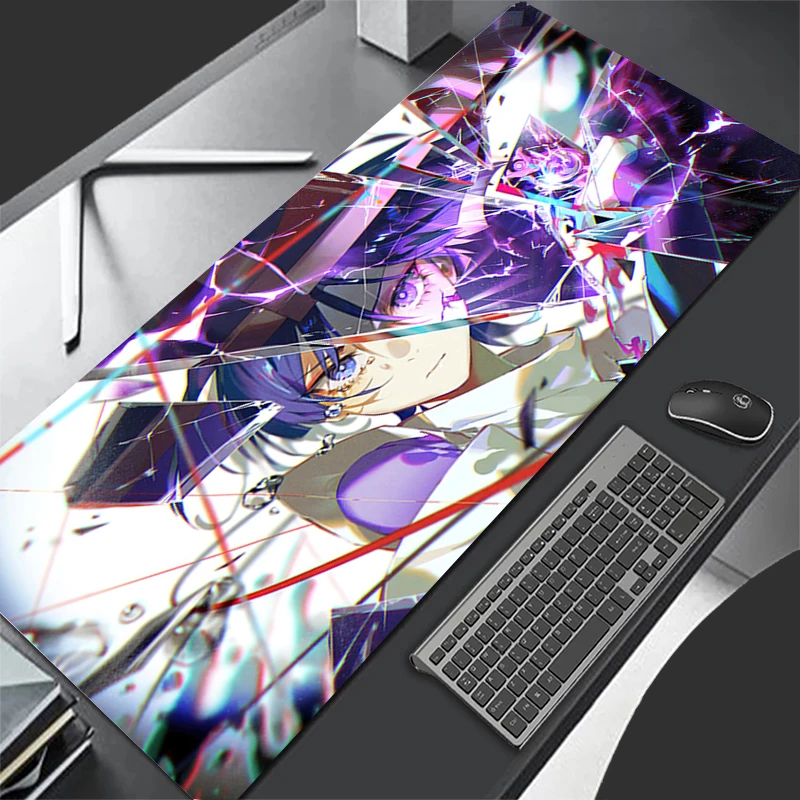 Mousepad Computer Gaming Accessories Keyboard Pad Office PC Rubber Mouse Pad G-genshin Impact Wanderer Decoracion Desk Mouse Mat