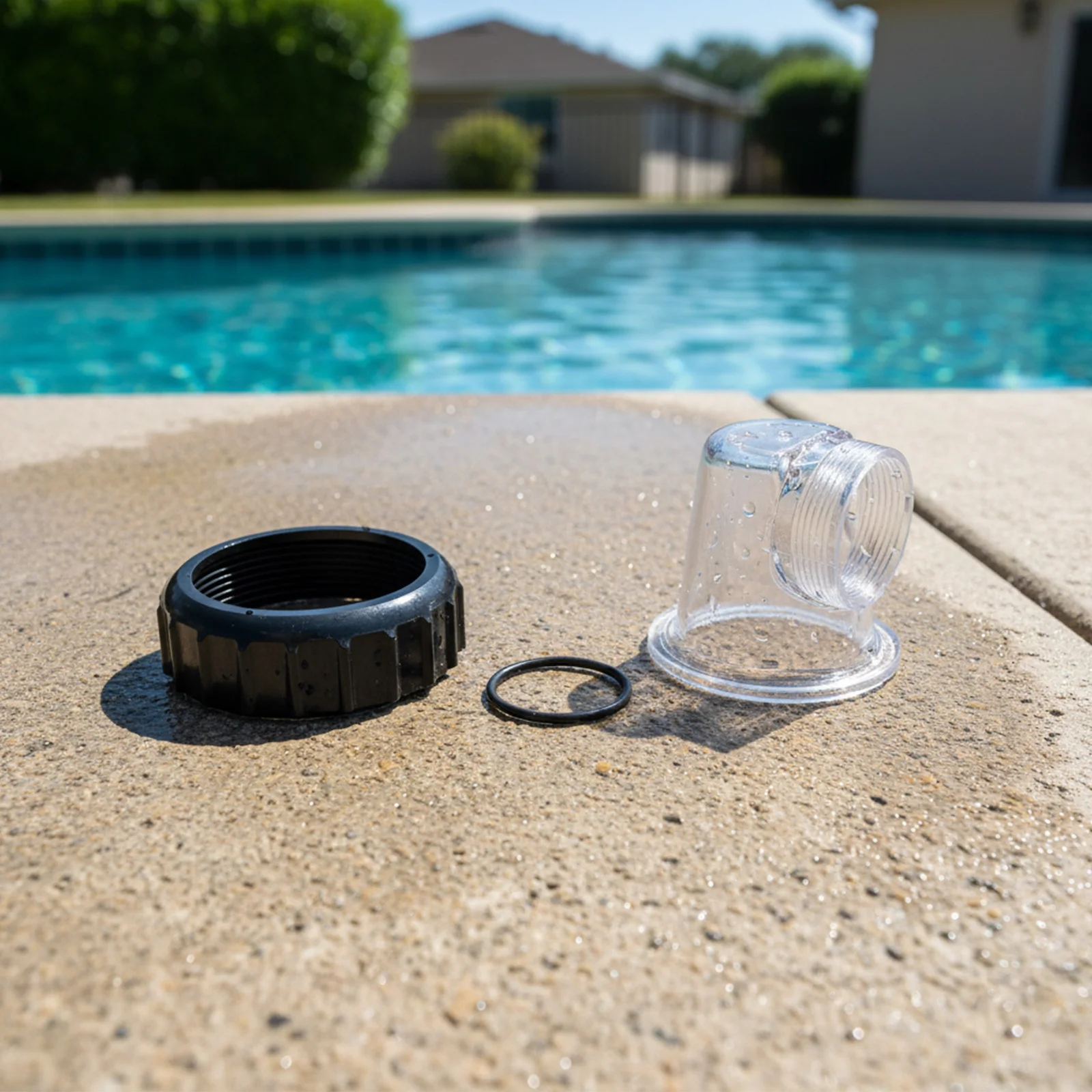 Componentes de inserción de bomba de circulación, inserto transparente para SPS25, SPS50, SPS75, SPS100, piezas de equipos de piscina, accesorios