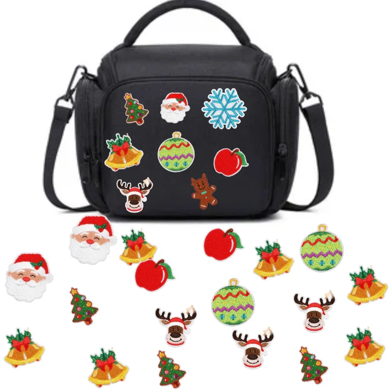 

Призрачная вышивка тканевая наклейка ужас череп патч наклейка украшение сумки Санта тыква День благодарения