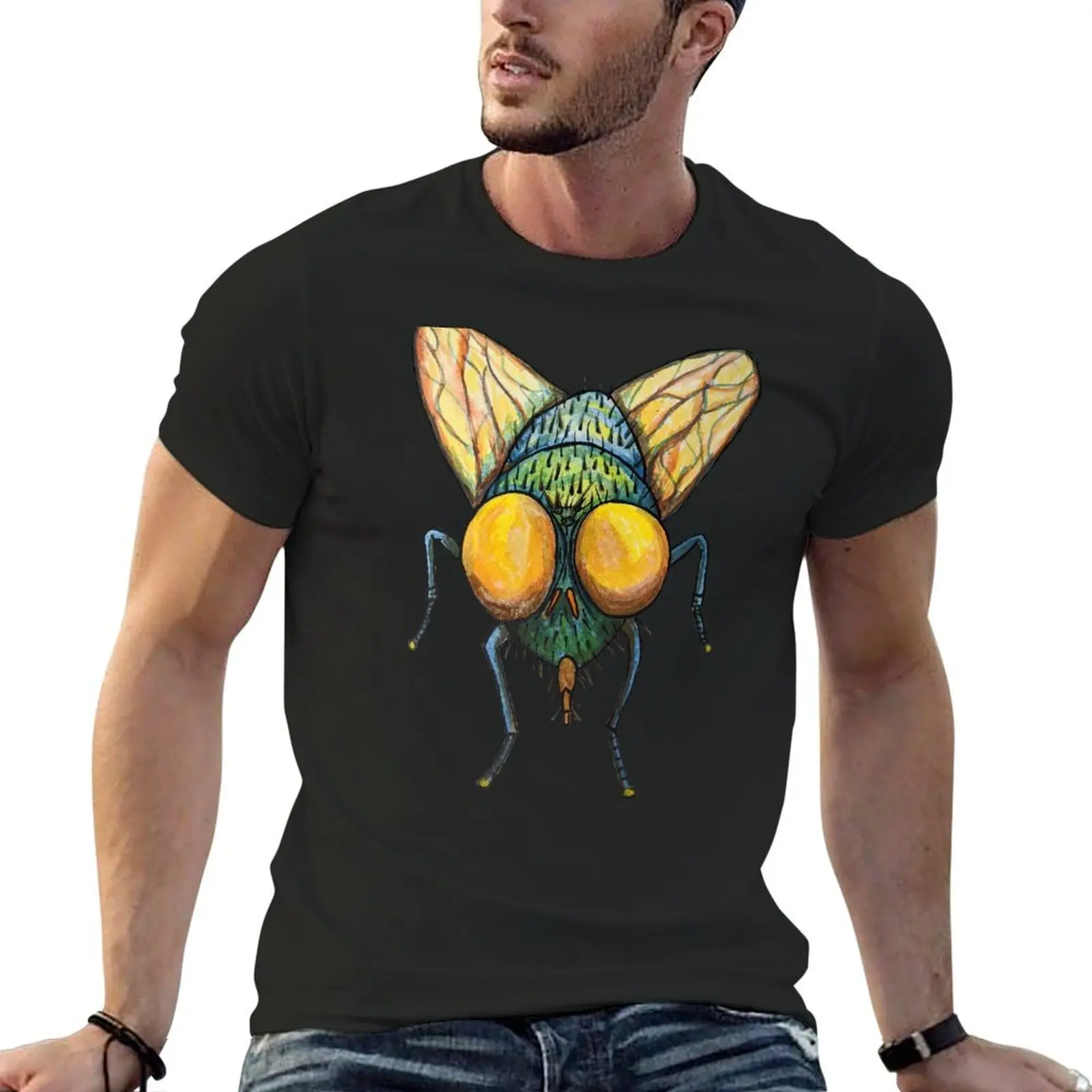 

The Fly T-Shirt street wear plain graphics korean fashion men tshirt