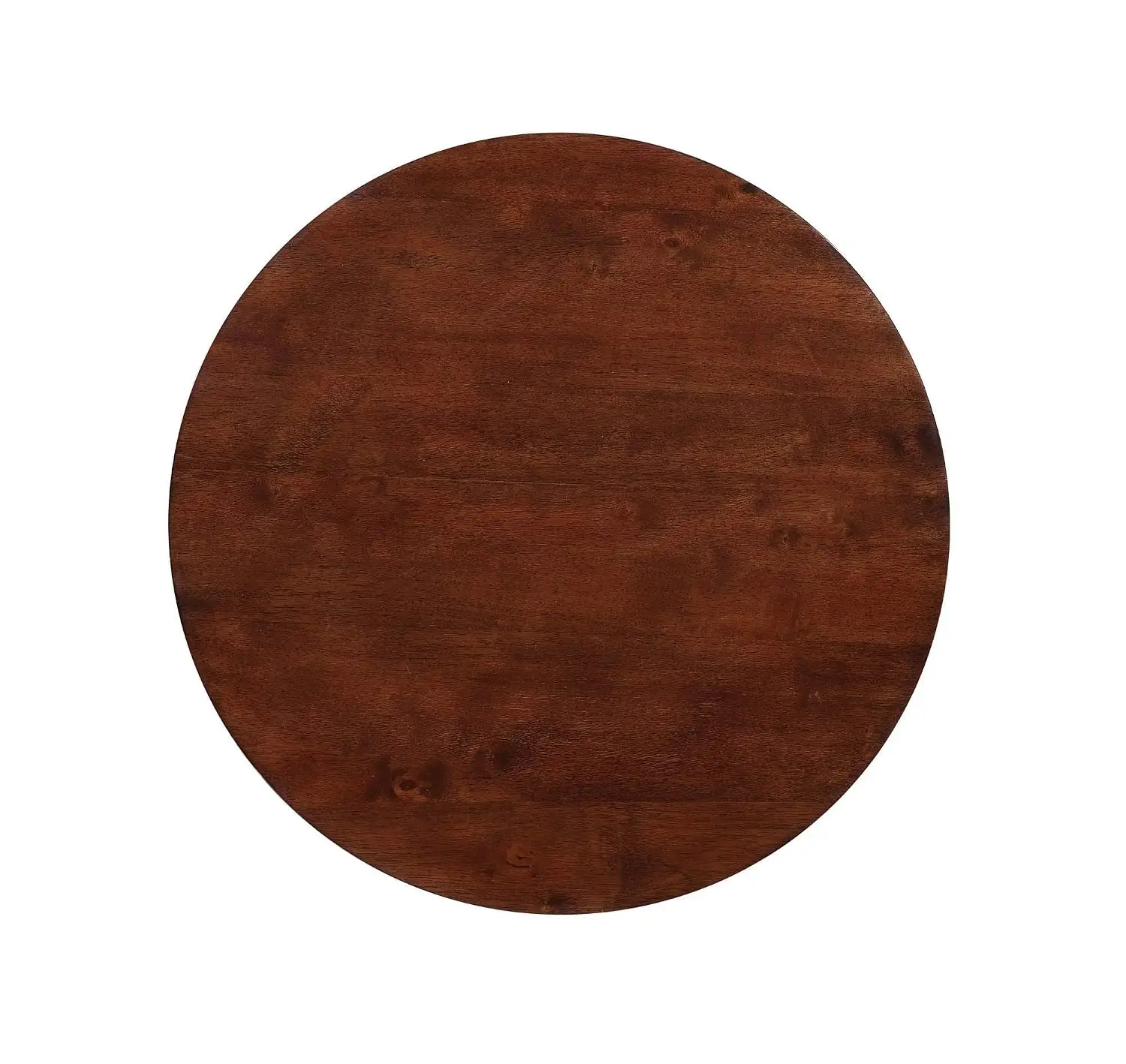 Round Coffee Table with Storage Shelf 30