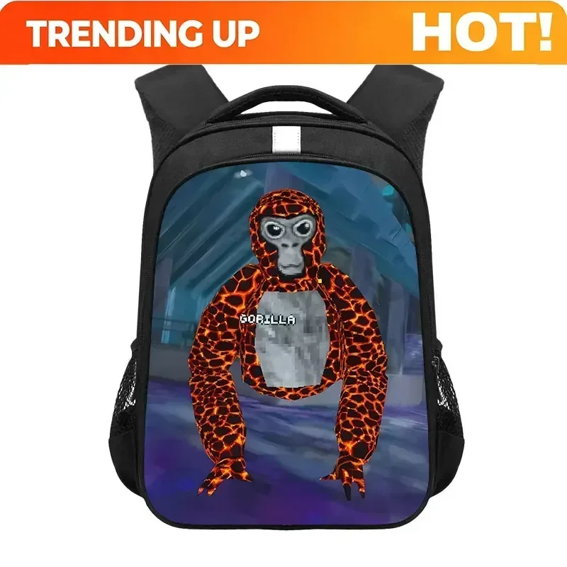 Custom Bag Let's Go Gorilla Tag Print Backpack For Teenager Women Men Rucksack Kids VR Gamer Daypack Children School Bags Laptop