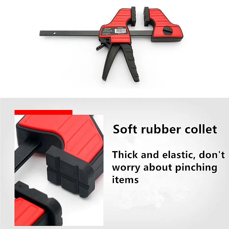 4 Inch Zware F Klem Clip Werkbalk Klemmen Timmerman Ratel Ontgrendeling Houtbewerking Achteruit Klemmen Snelle Grip F Klemmen