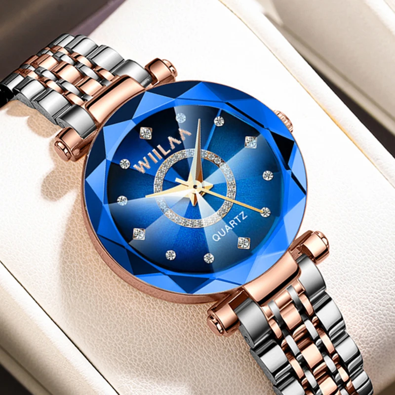 Women Wrist Watches For Ladies Wrist Watches Top Brand Luxury 2024 Rose Gold Stainless Steel Calendar Female Clock High Quality