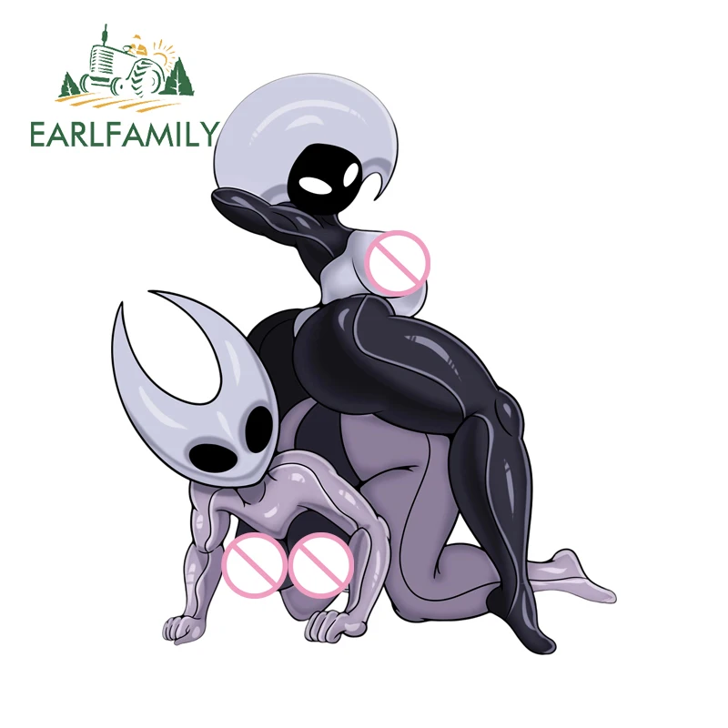 

EARLFAMILY Sexy Hollow Knight Silksong Car Sticker Fashionable Game Toolbox Vinyl Decal Personality Motorcycle Car Accessories
