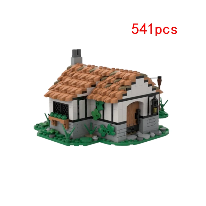 Spot MOC-120724 129454 184397 kleine Partikel montiert Bausteine Gebäude Street View Modelle Puzzle kreative Bildung Spielzeug