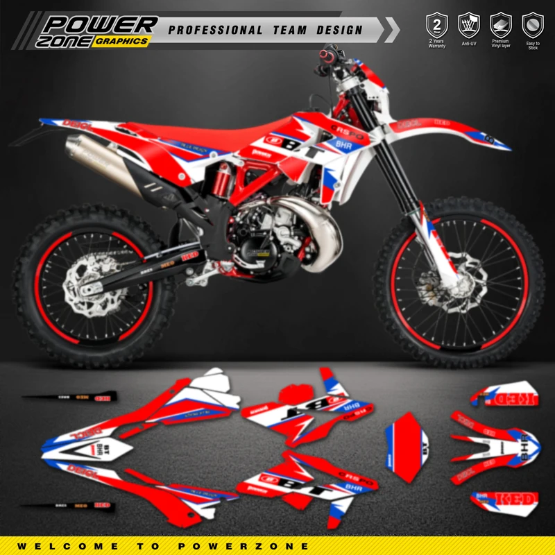 

PowerZone For BETA Custom Team Graphic Decal & Sticker Kit For BETA 2018 2019 RR RR-S 125 200 250 300RR 350 390 480 RR-S RX 01